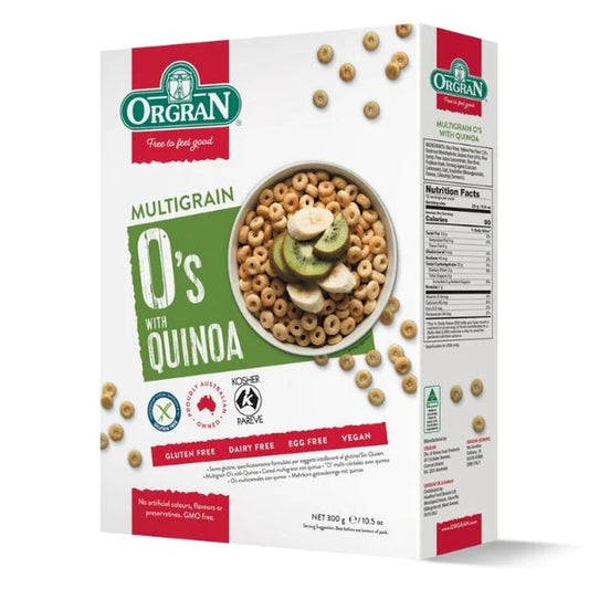 Cereal multigranos O's con quinoa - Alimentos Saludables GT - Cereal - ORGRAN