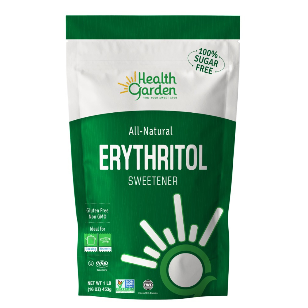 Erythritol Endulzante Natural - Alimentos Saludables GT - Sugar & Sweeteners - Health Garden